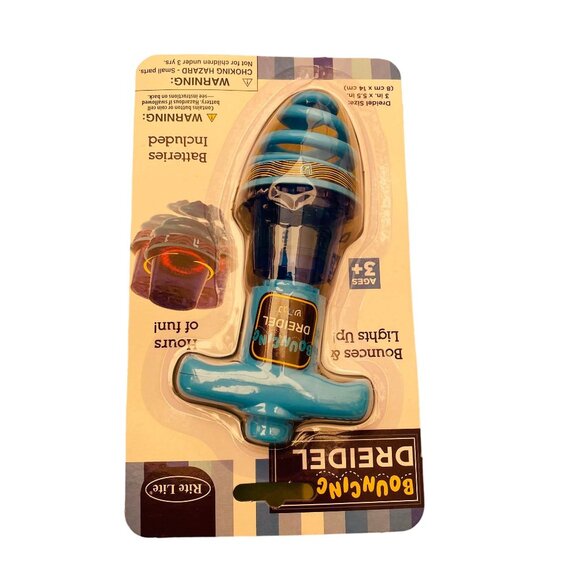 Bouncing Dreidel Toy With Lights Up & Spinning Action  Ages 3+  Batteries Includ - Picture 1 of 8